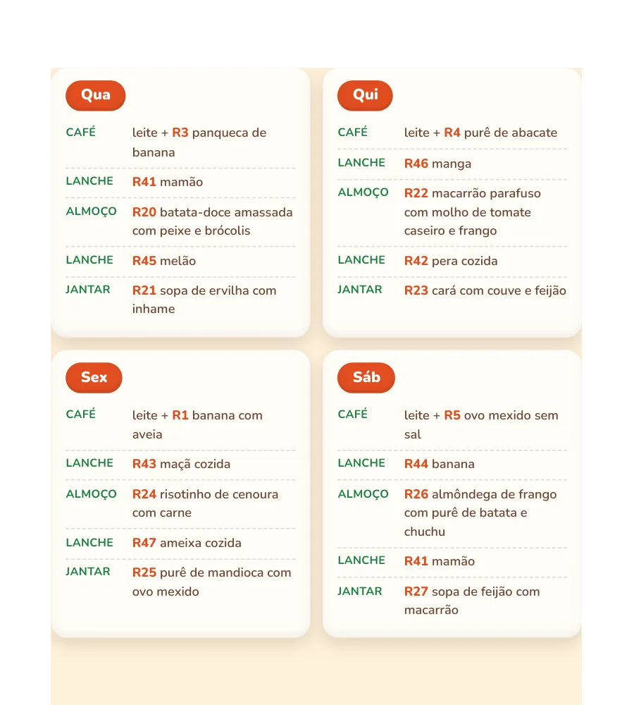 Página do guia: regras de segurança